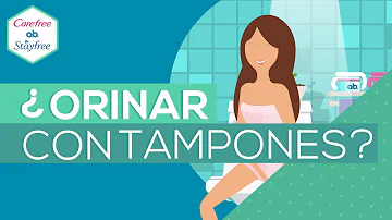 ¿Puede una chica ir al baño con un tampón puesto?