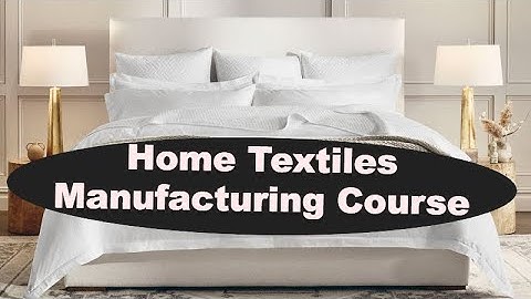 HOME TEXTILES FORMULAS OF CONSUMPTION | Read Disclaimer statement in description of this video
