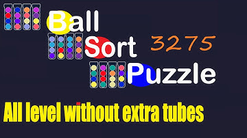 Ball Sort Puzzle Level 3275 🎯 All level without extra tube 😂 Game Walkthrough 😘
