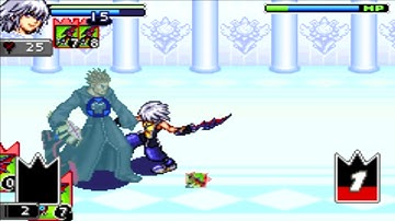 Kingdom Hearts Chain of Memories (GBA) Reverse/Rebirth Boss #13 Lexaeus