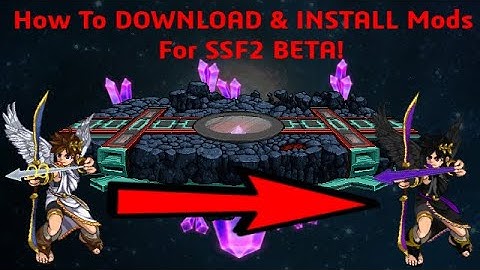SSF2 BETA - How To Download & Install MODS  (EASY + UPDATED)