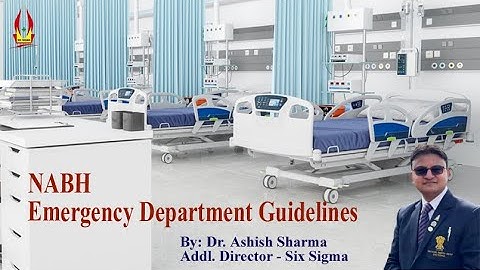 NABH EMERGENCY DEPARTMENT GUIDELINES