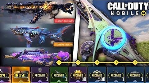 ALL SEASON 7 LEGENDARY GUNS GAMEPLAY + MYTHIC AK117