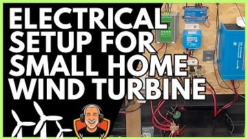 Home Wind Turbine Electrical Setup