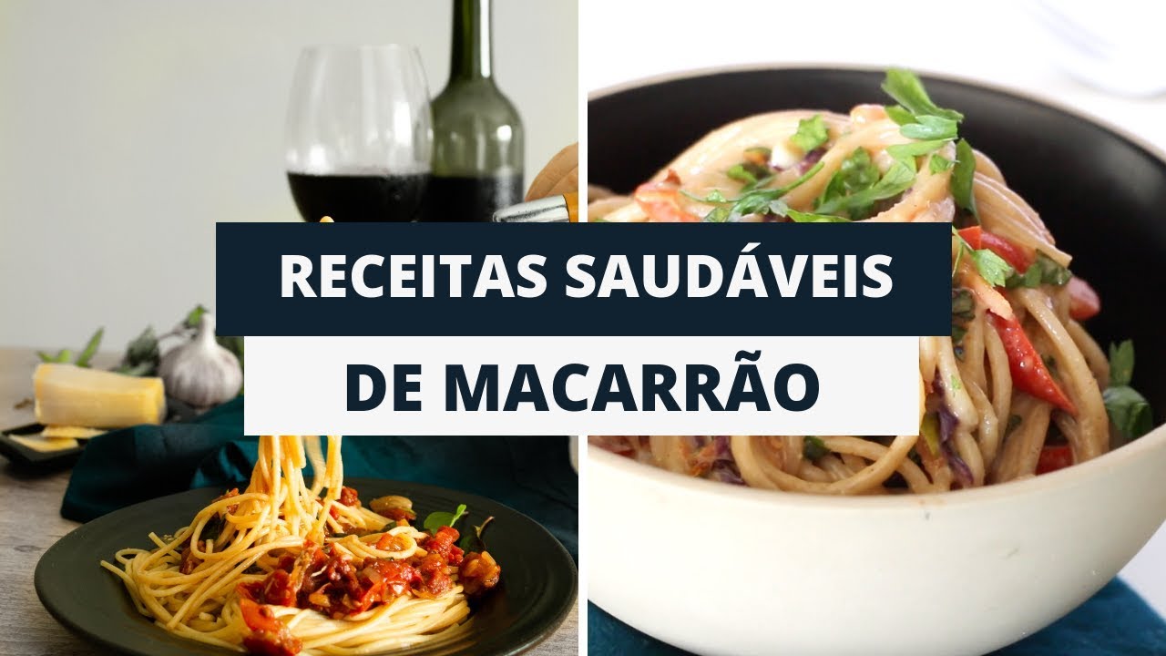 3 IDEIAS FÁCEIS COM MACARRÃO | Marina Morais