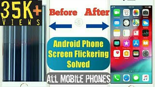 android mobile phone screen flickering solved | diy | mr. s
