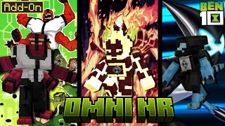 Omni NR BEST Ben 10 ADDON for Minecraft bedrock | MCPE 1.26+