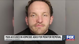Man accused in homicide by child abuse asks for monitor removal