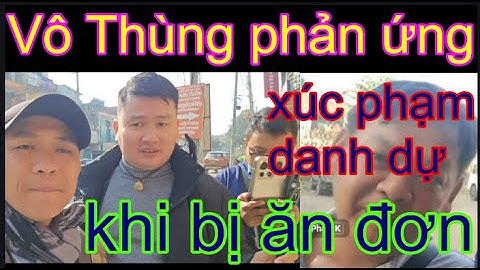 Toang thật rồi...Vô Thùng vi phạm rất nặng quyền con người , nhóm ytb đã gởi đơn tố giác thành công