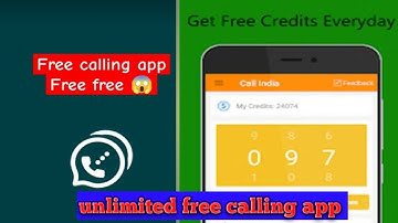 Free calling app Android/ unlimited free call / free call all country 2025