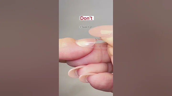 Common errors in Gel-X application 🥲 #apresgelx #apresnail #apres #apresgelcouleur