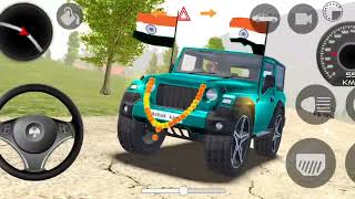 Dollar song sidhu musewala real Indian new model red fortuner offroad village driving gameplay#dj