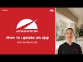 How to update an Accelerator 365 app