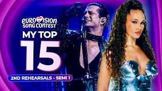 Eurovision 2026: 2nd Rehearsals | Semi Final 1: My Top 15 screenshot 2