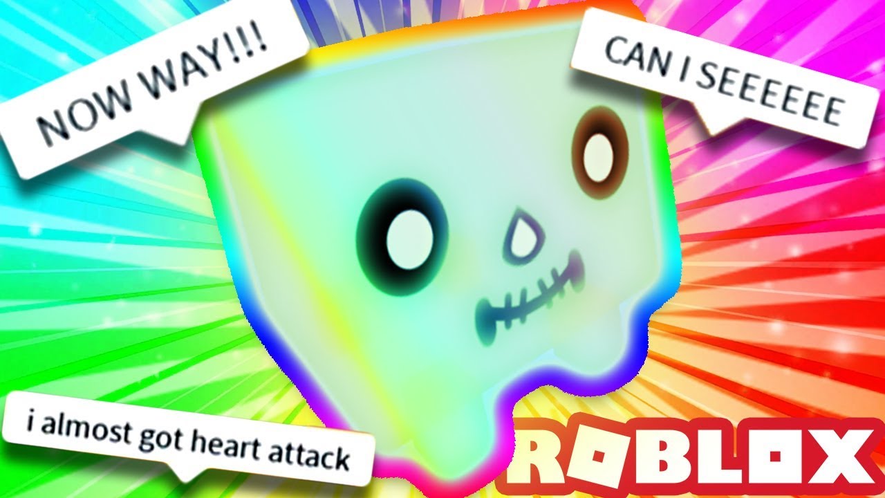 Rainbow Skeleton Ghost Prank Roblox Pet Simulator Youtube - marshmallow t shirt roblox rainbow