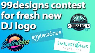 I Spent 1400 For A Platinum Contest At 99Designs To Level Up My Dj Business Logo...and Love It