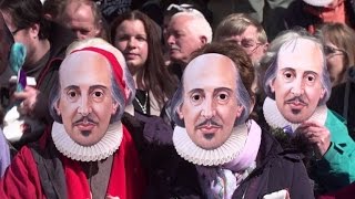 Such stuff as dreams are made on: fans mark Shakespeare's 400th