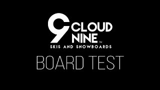 Cloudnine Board Test @ Snowpark Kitzsteinhorn