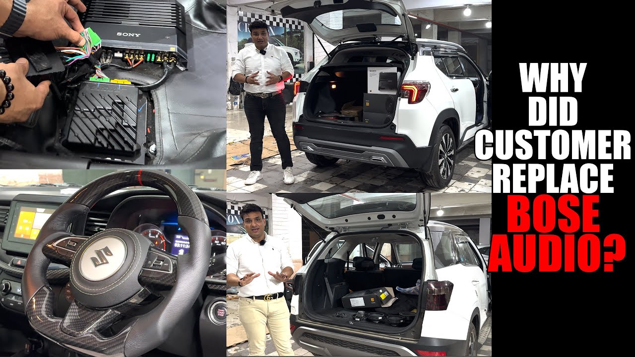 WHY Did this Customer REMOVE BOSE for SONY ES SERIES Multiple Cars