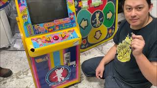 One of the rarest rhythm cabs in existence, Dance Dance Revolution