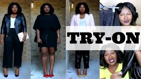 "DATE NIGHT" CLOTHING TRY-ON HAUL & LOOKBOOK ft ELOQUII I CURVY PLUS-SIZE FASHION