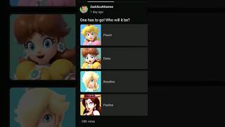 Peach, Daisy, Rosalina, or Pauline?