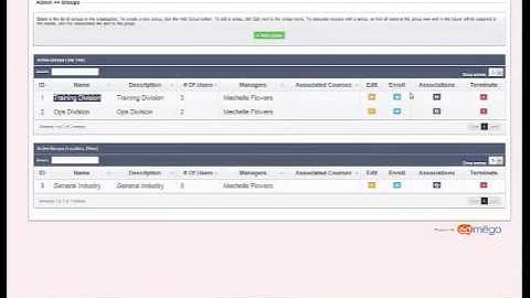 Edmego Learning Management System
