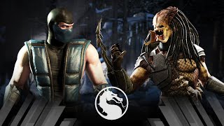 Mortal Kombat X - (Klassic) Sub-Zero Vs Predator (Very Hard)