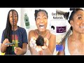 Taking Out 6-Week Old Braids & Trying Ghana's Hair Products