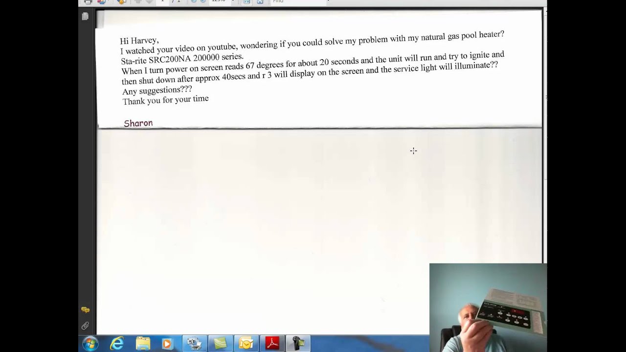 pedicure spa jet parts Basic Questions on STA-RITE Heater LP or NA