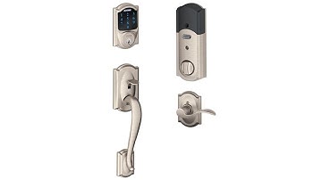 Best smart lock | Schlage Connect Camelot | Touchscreen Deadbolt with Built-In Alarm