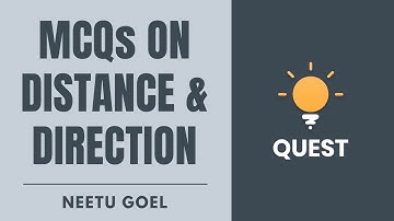 Distance and Direction | CSAT | Crack UPSC CSE/IAS 2021 | Neetu Goel