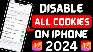 How to turn off all cookies in safari browser 2023 on iOS 17 | Disable all cookies in safari 2024