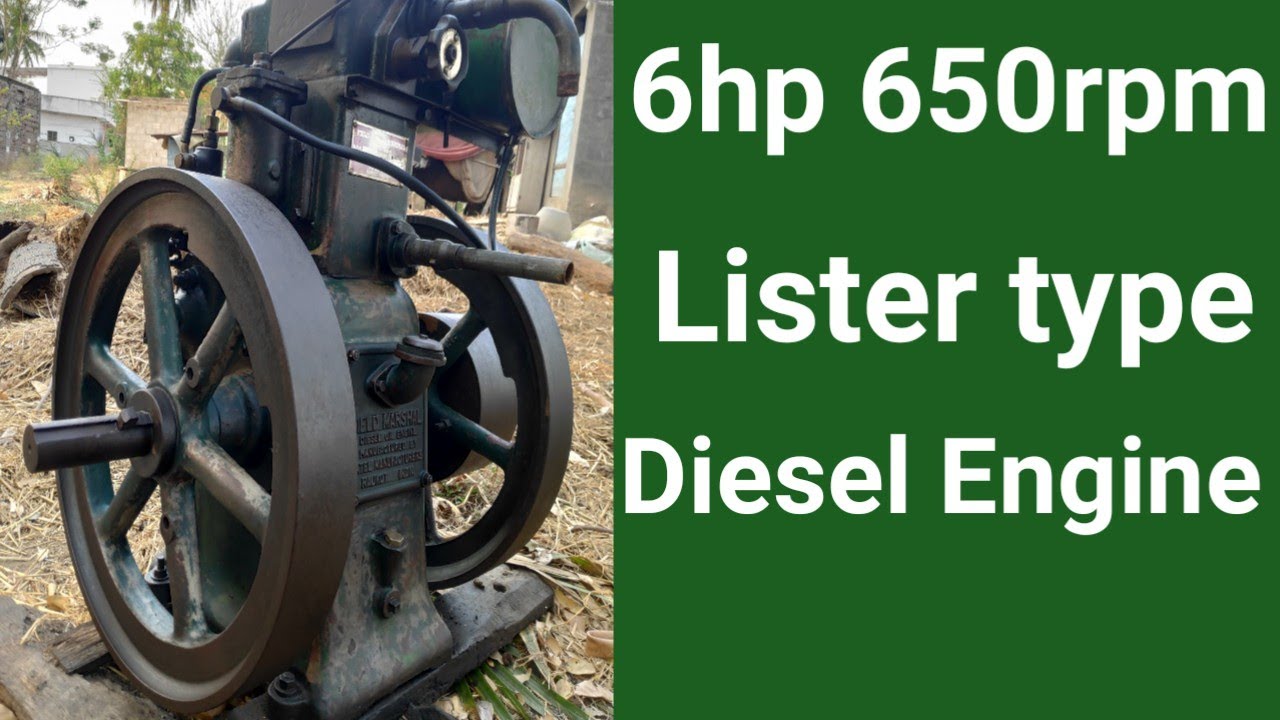Water cooled Diesel lister cs 6hp Engine/ Field marshal Lister Engine