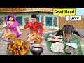 Gao bahar ki jhopdi mei chudail ka goat head curry street food hindi kahaniya hindi moral stories
