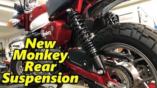 MNNTHBX Honda Monkey Suspension Install