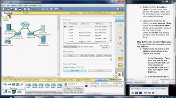 d1-6335 Viewing PDU Information Sent Between Client and Server - CCNA Packet Tracer Discovery