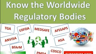 Know the Country wise Regulatory Agencies.
