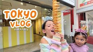 Harajuku + Best yakiniku in Tokyo + Jordan Store + Lucia learns to walk || TOKYO VLOG: