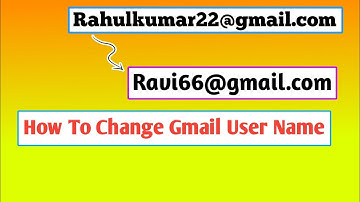 Change Email Address On Gmail | Gmail Name Kaise Change Kare | Gmail id Name Change Karne Ka Tarika