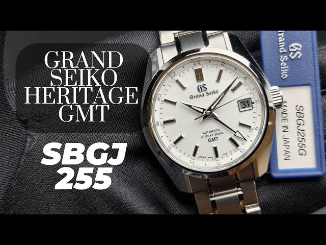 4K] Grand Seiko Heritage Collection Hi-Beat GMT Titanium 44GS 55th  Anniversary LE 1200 Pcs SBGJ255 - YouTube