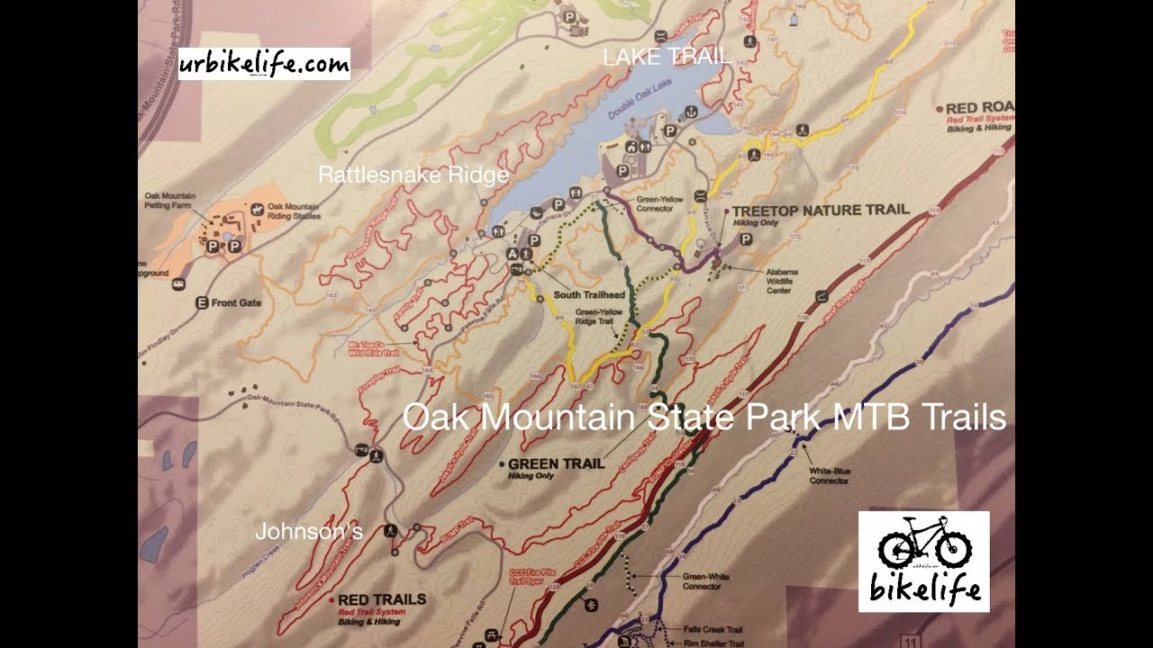 Rattlesnake Ridge Trail at Oak Mountain YouTube