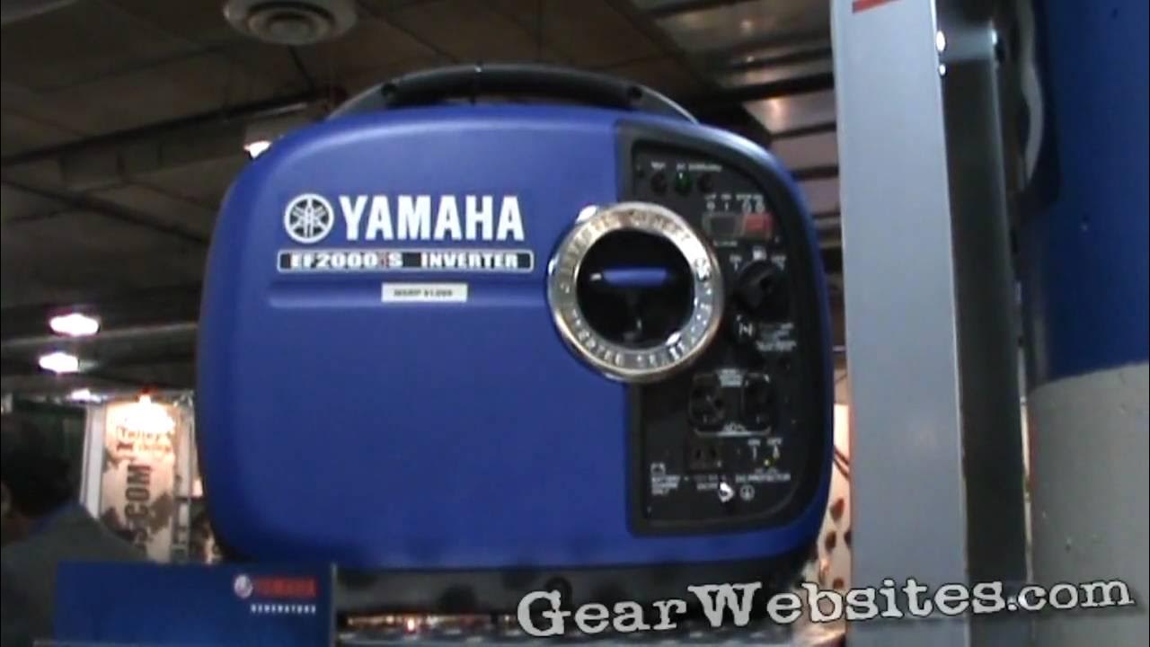 Yamaha EF 2000iS Portable Generator YouTube