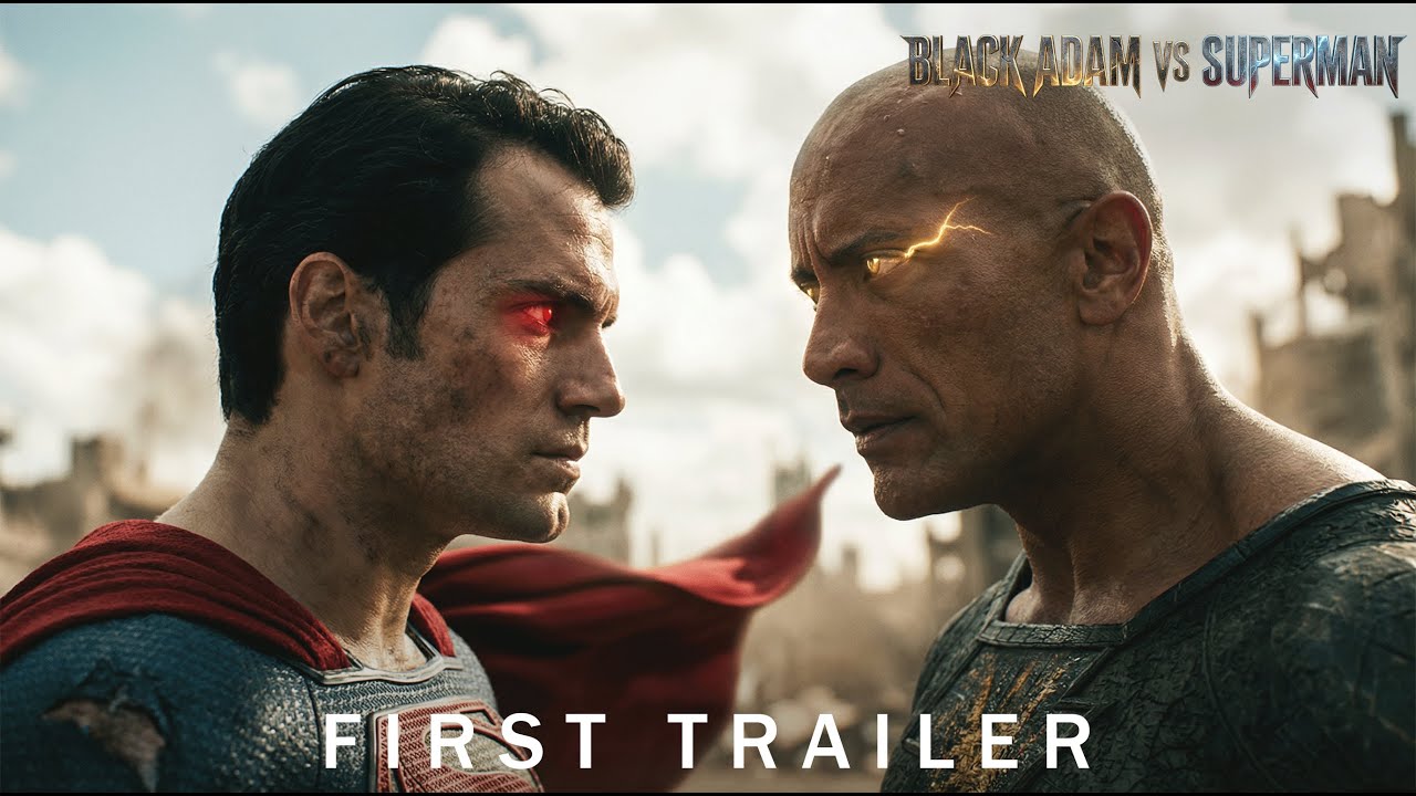 Black Adam V Superman (2026) - First Trailer | Henry Cavill, Dwayne Johnson | Concept