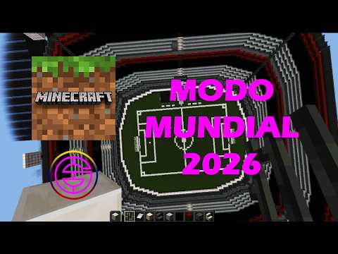 Mundial 2026 ► CIUDAD EG ► TIERRA DE HEROES SEPARACION DE GRADAS #minecraft #futbol #gaming