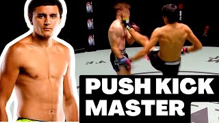 PUSH KICK BEAST- Fight Like Alaverdi Ramazanov - Fight Breakdown & Analysis