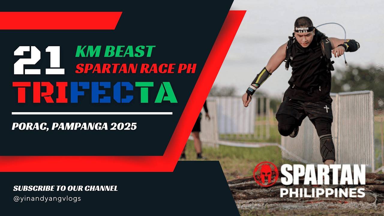 Spartan Race PH 2025 21km Beast TRIFECTA ( Porac, Pampanga ) 💪😎