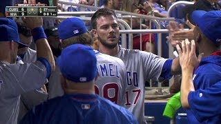 CHC@MIA: Contreras plates Bryant with a double