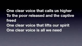 One Clear Voice