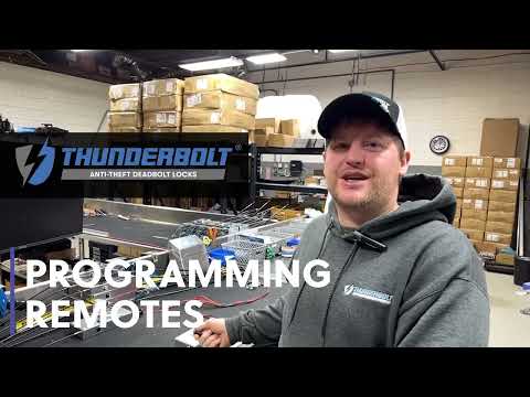 Programming Thunderbolt® Remote Controllers